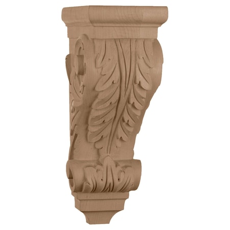 5 X 7 X 14 In. Large Acanthus Corbel, Cherry